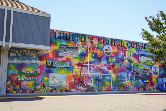 Lawrence Station Mural