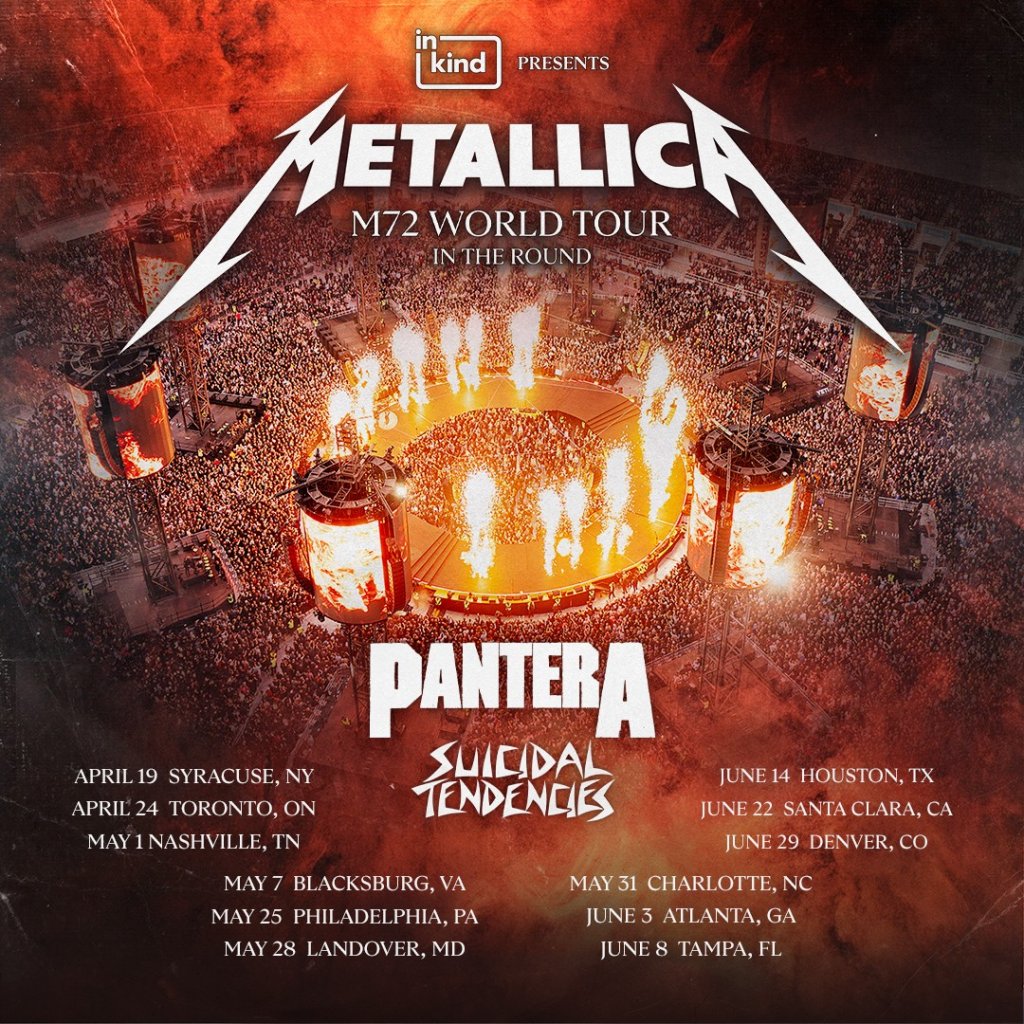 Metallica’s M72 World Tour ’25